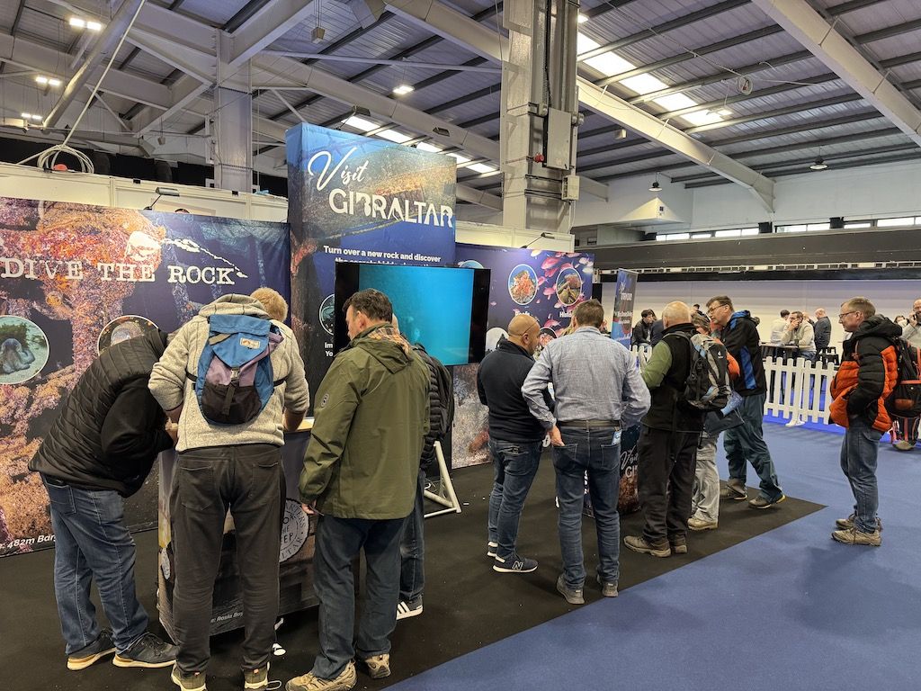 Gibraltar Promotes Short-Break Diving Getaways at UK Dive Show 2025 