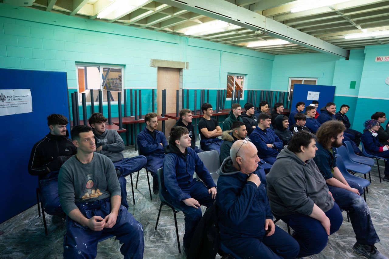 Gibraltar Training Centre Marks Completion Of Level 1 Training And Awards Best Apprentices Of The Year