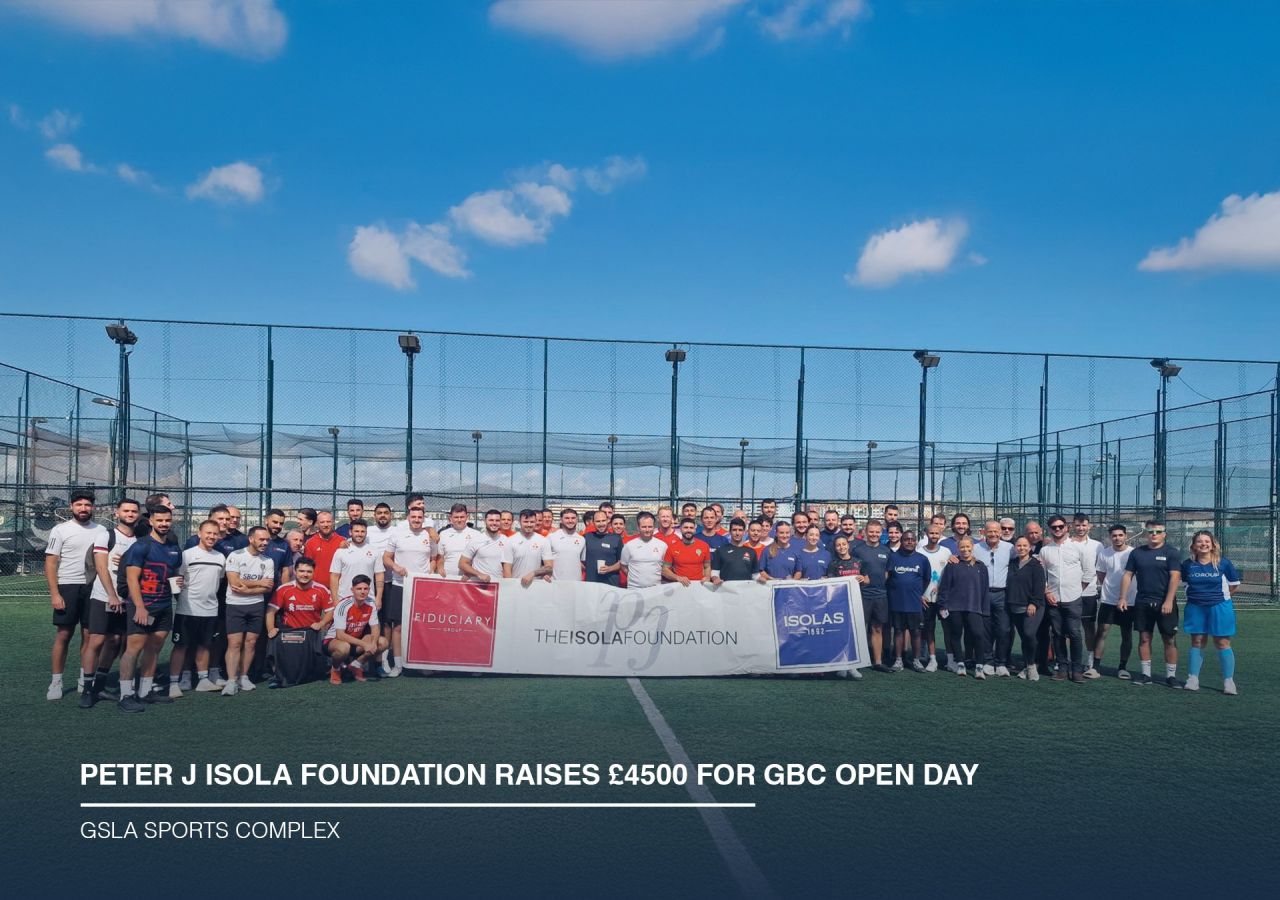 Peter J Isola Foundation Raises £4,500 for GBC Open Day 