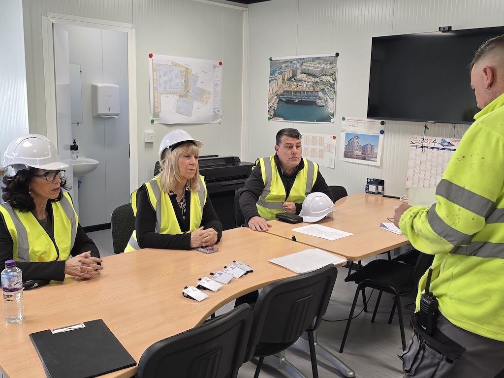 Minister Orfila Visits Affordable Housing Estates 