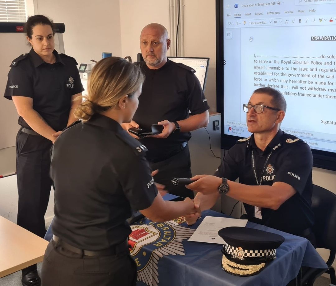 Oath Of Office - RGP Recruits Sworn In As Police Constables