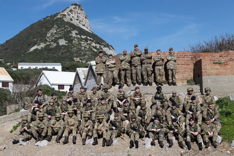 Very Busy Week For Manchester Army Cadet Force In Gibraltar