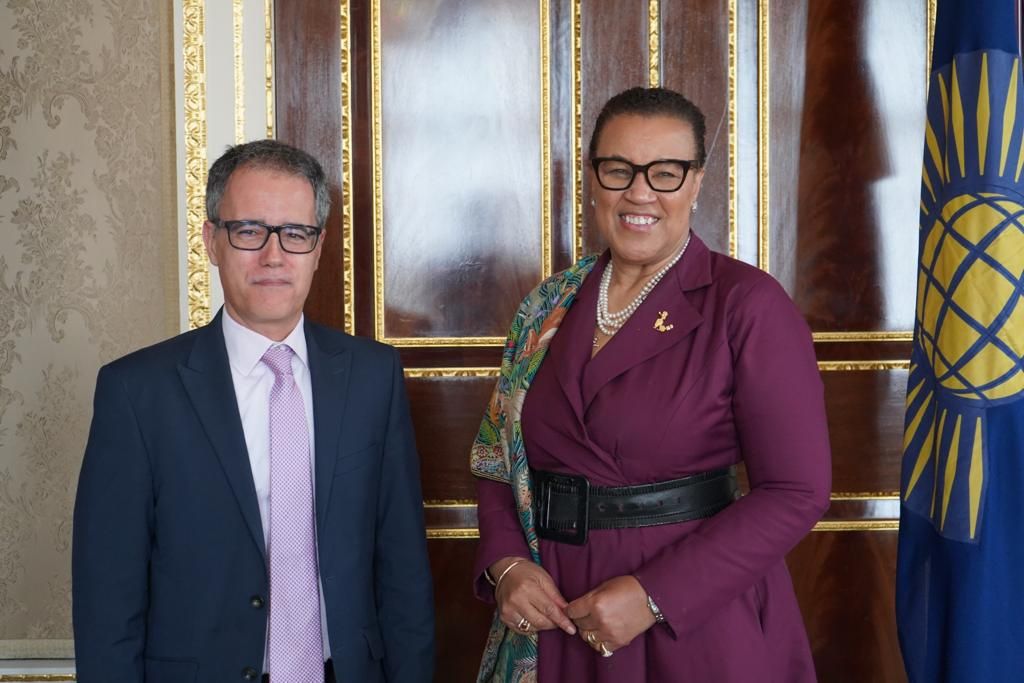 Garcia Updates Commonwealth Secretary General
