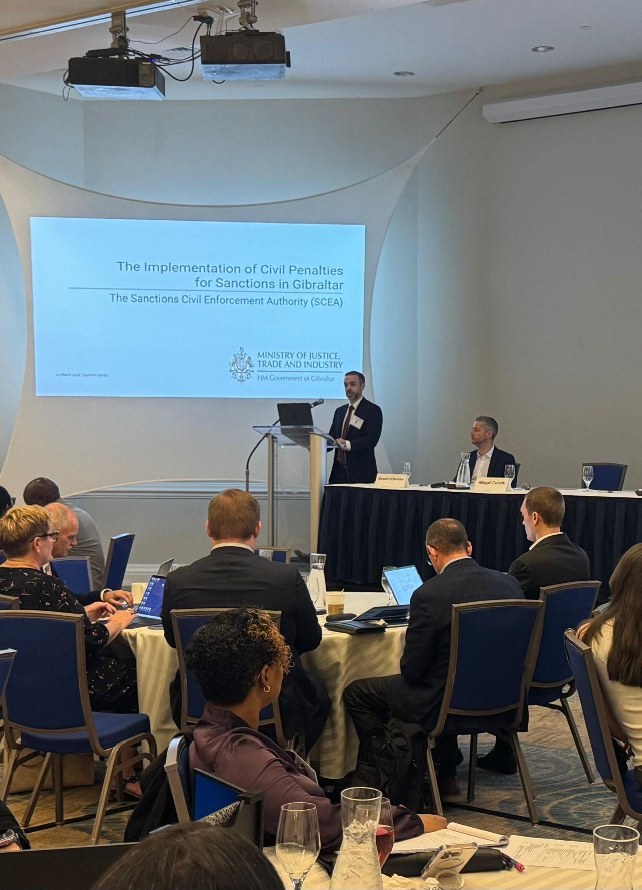Gibraltar Attends the Annual Sanctions Forum For Overseas Territories And Crown Dependencies