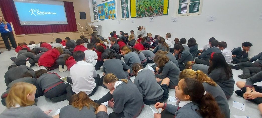 Childline Gibraltar Visit Loreto Convent School