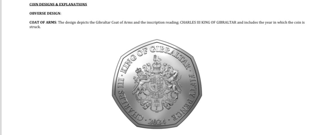 Gibraltar National Mint Releases Collectors' 50p Coin