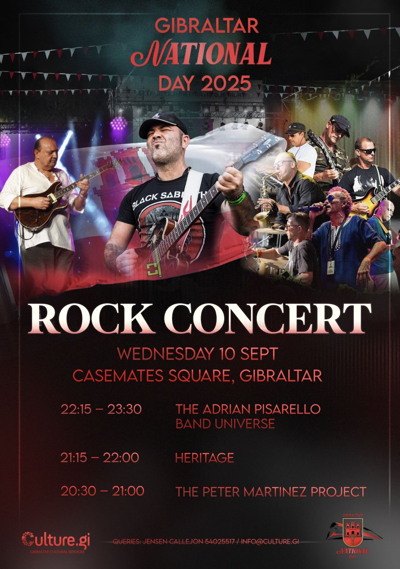 Gibraltar National Day 2025 - Rock Concert