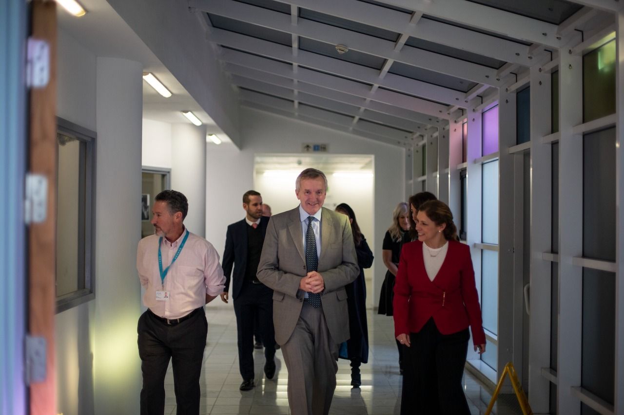 Minister Arias-Vasquez Welcomes His Excellency the Governor to St Bernard’s Hospital on Familiarisation Visit 
