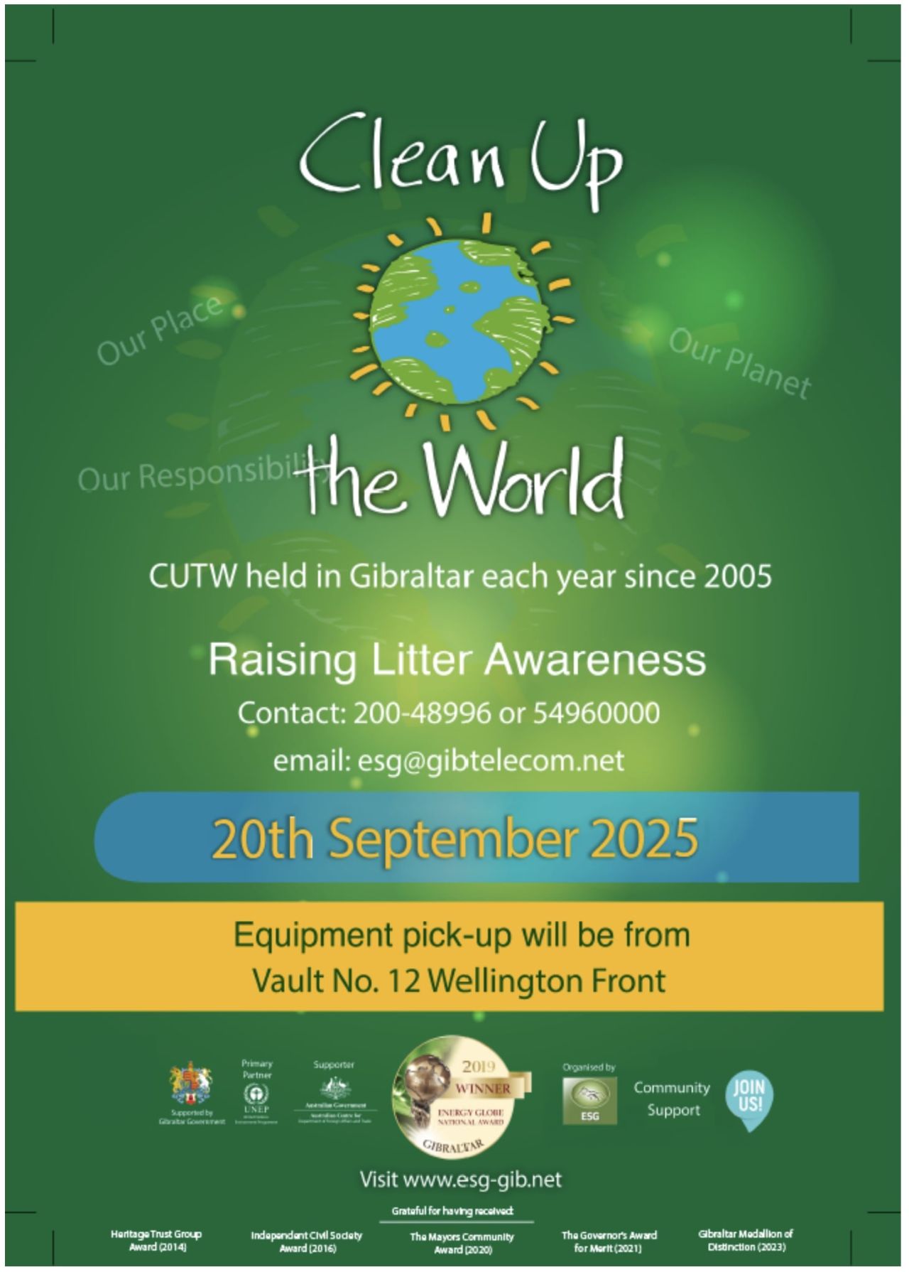 Clean Up The World 2025 To Take Place This Weekend