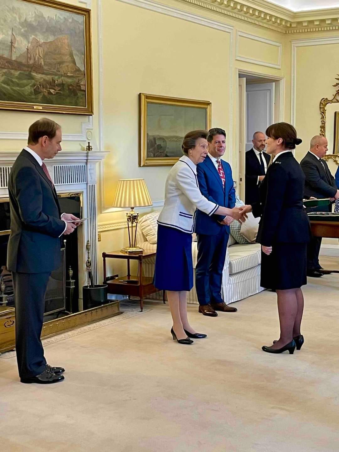 RGP Officer Meets HRH The Princess Royal