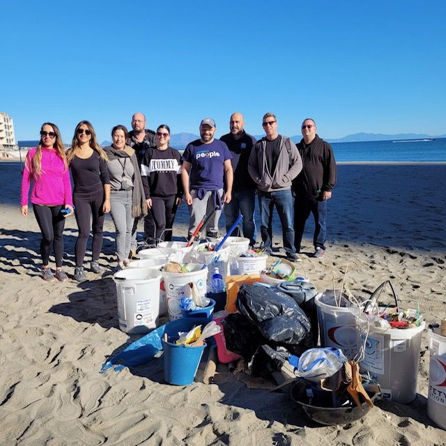 Playtech Staff And Gibraltar College Students Join Nautilus Project For 111th Great Gibraltar Beach Clean