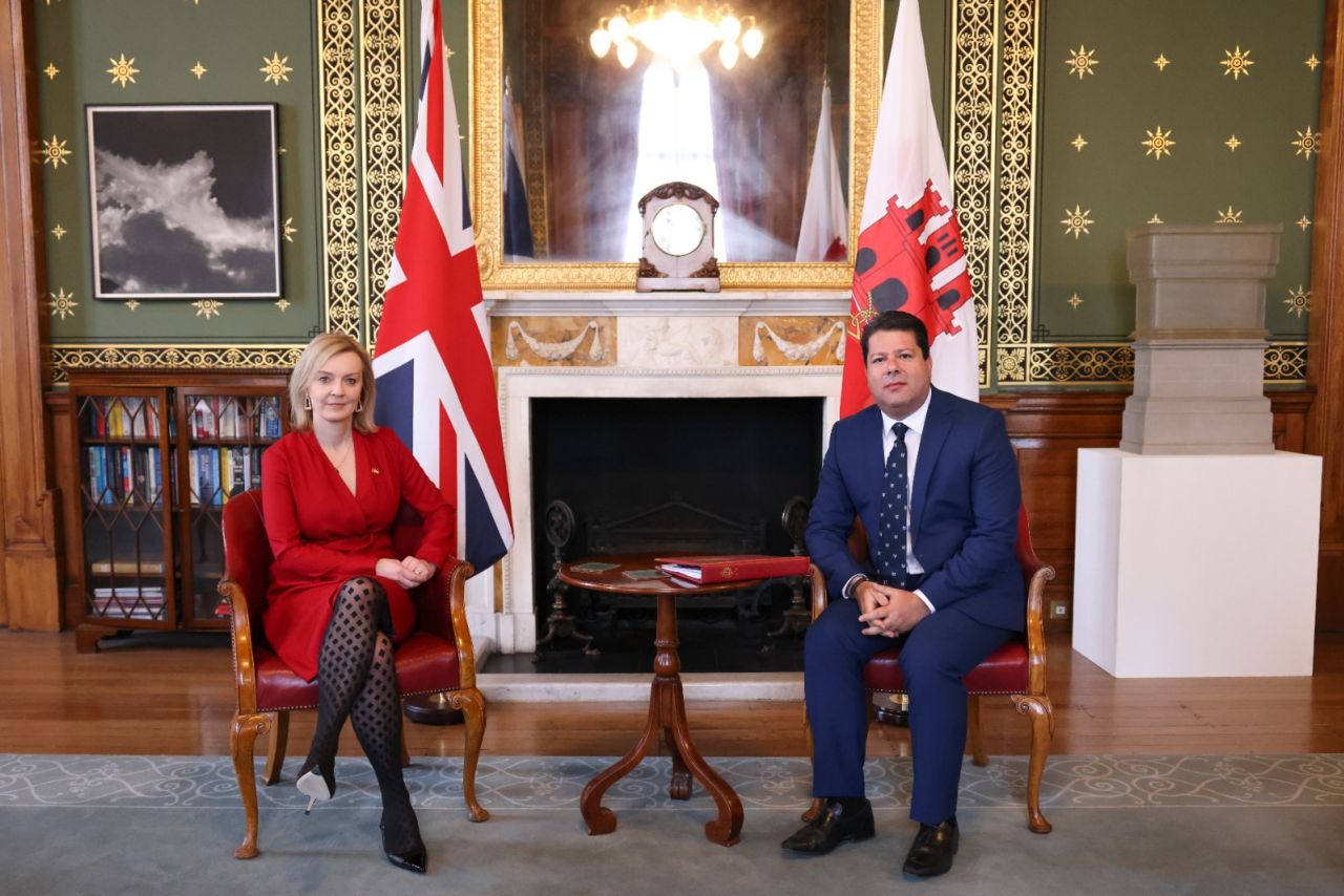 Chief Minister Meets with Foreign Secretary Truss