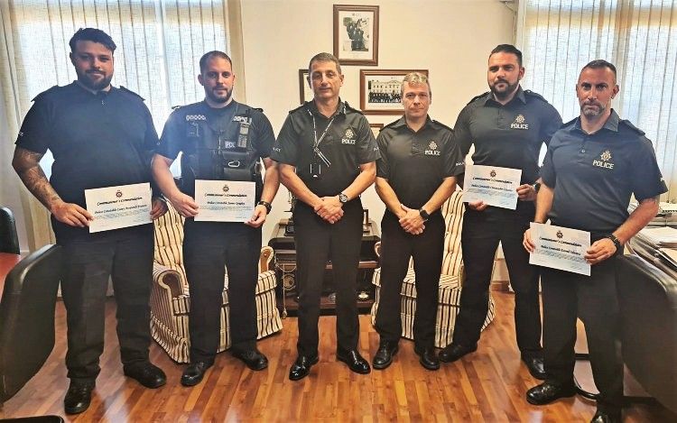 Commendations For RGP Officers Who Prevented Suicide Attempts