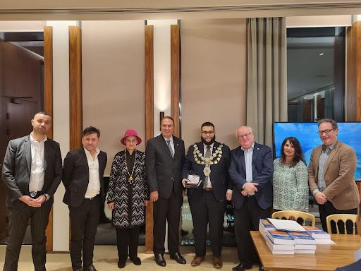 GMBA Attends Talk WIth Hamza Taouzzale Lord Mayor Of Westminster