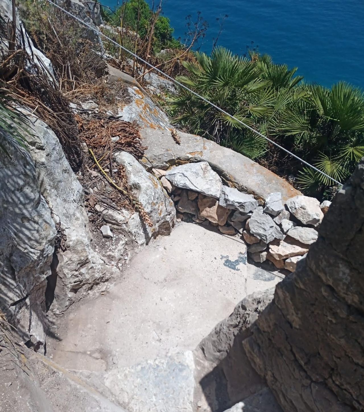 Reopening Of Mediterranean Steps At The Gibraltar Nature Reserve