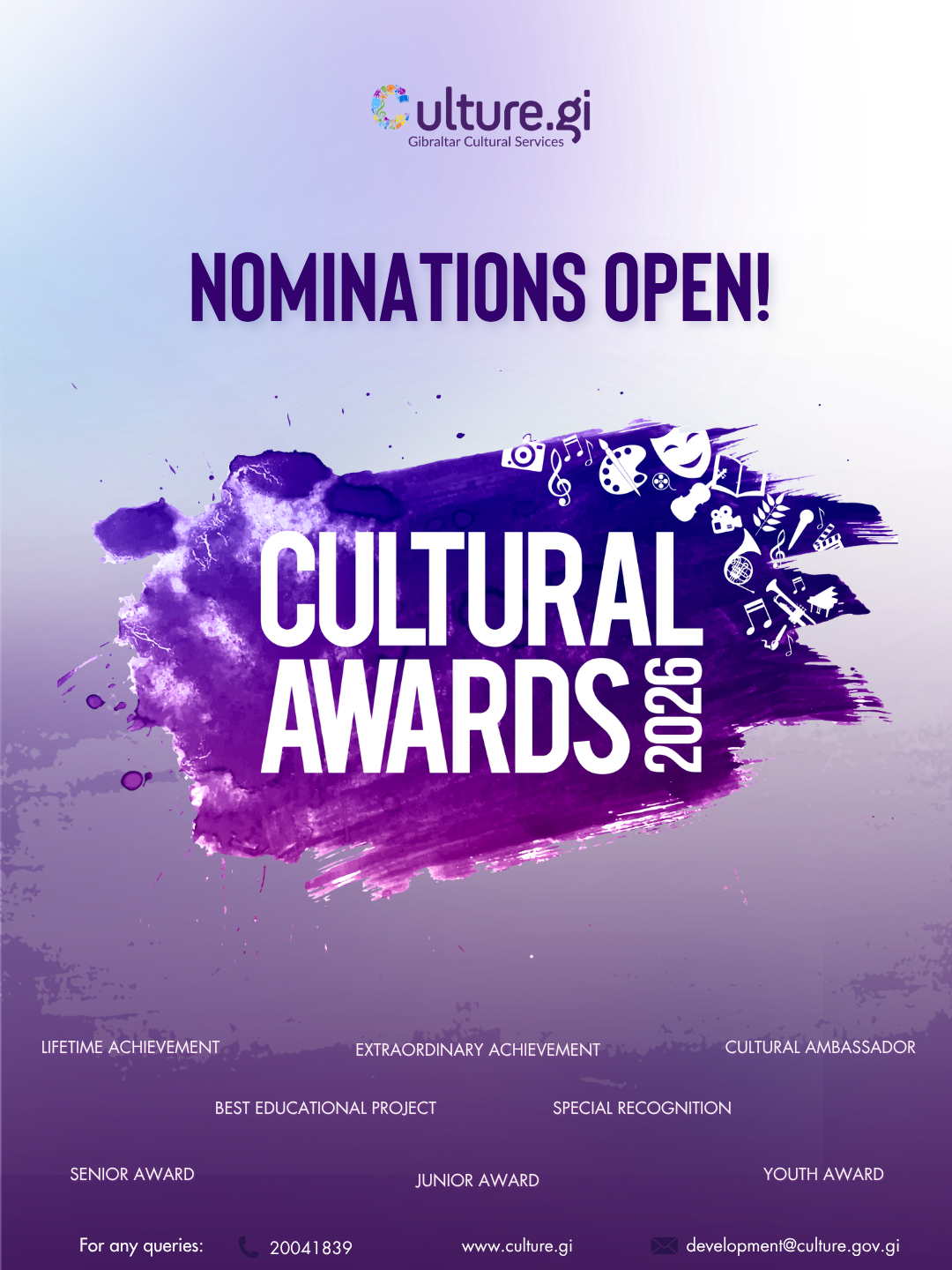 2026 GCS Cultural Awards – Call For Nominations