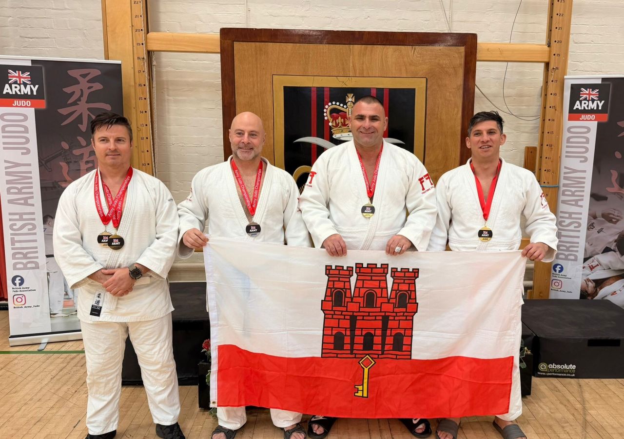 Royal Gibraltar Regiment Judo Team Success At Army Championships
