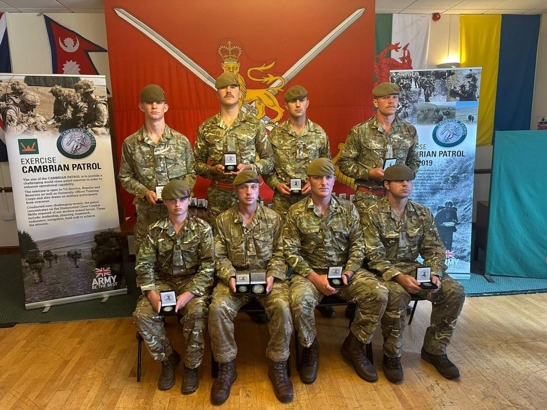 Royal Gibraltar Regiment Bring Home Silver As They Celebrate Their Achievements At International Patrol Competition