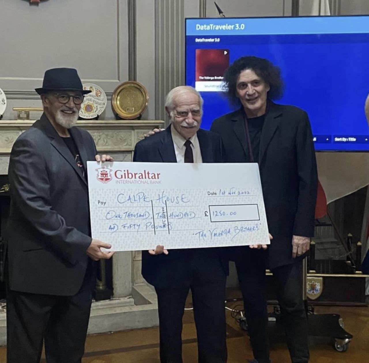 Valerga Brothers Donate Over £3000 To Calpe House