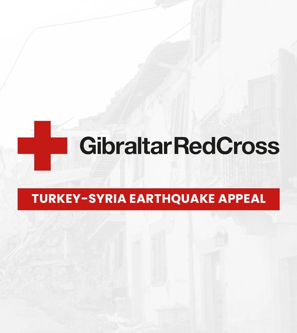 Gibraltar Red Cross Turkey-Syria Flag Day Raises Over £16,000