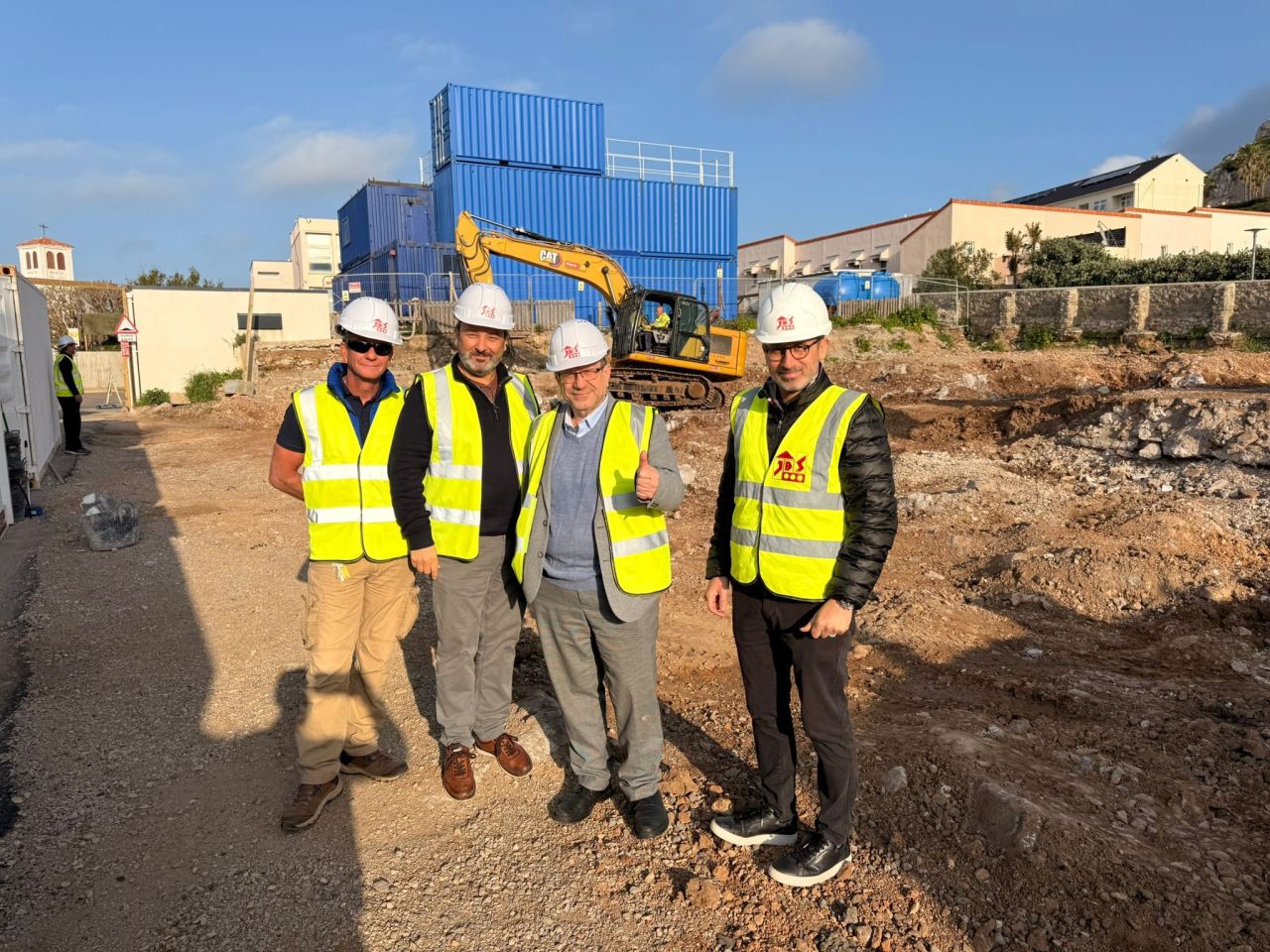 Works in Progress on New College Site
