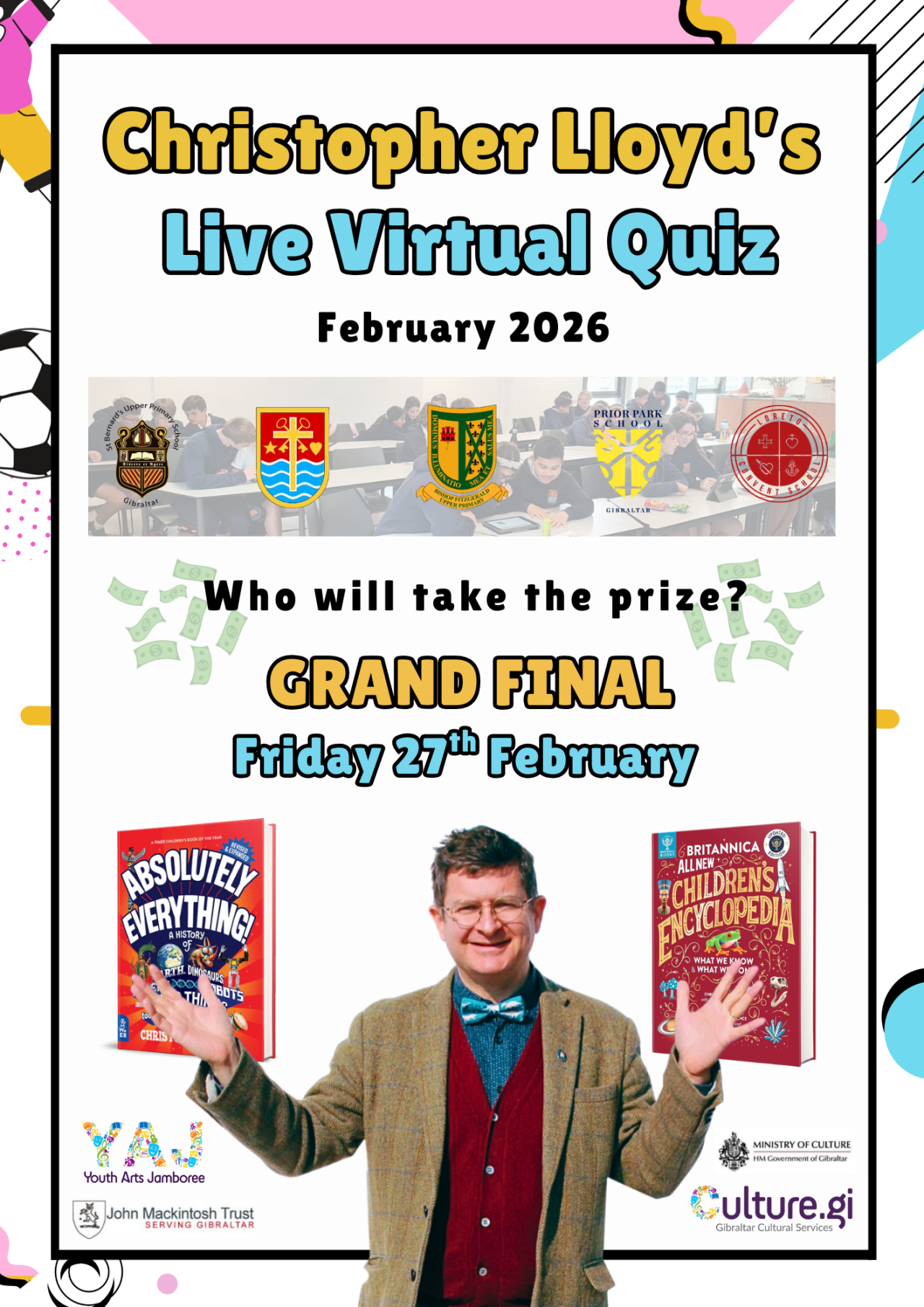 Christopher Lloyd to Host Britannica Quiz for Local Schools