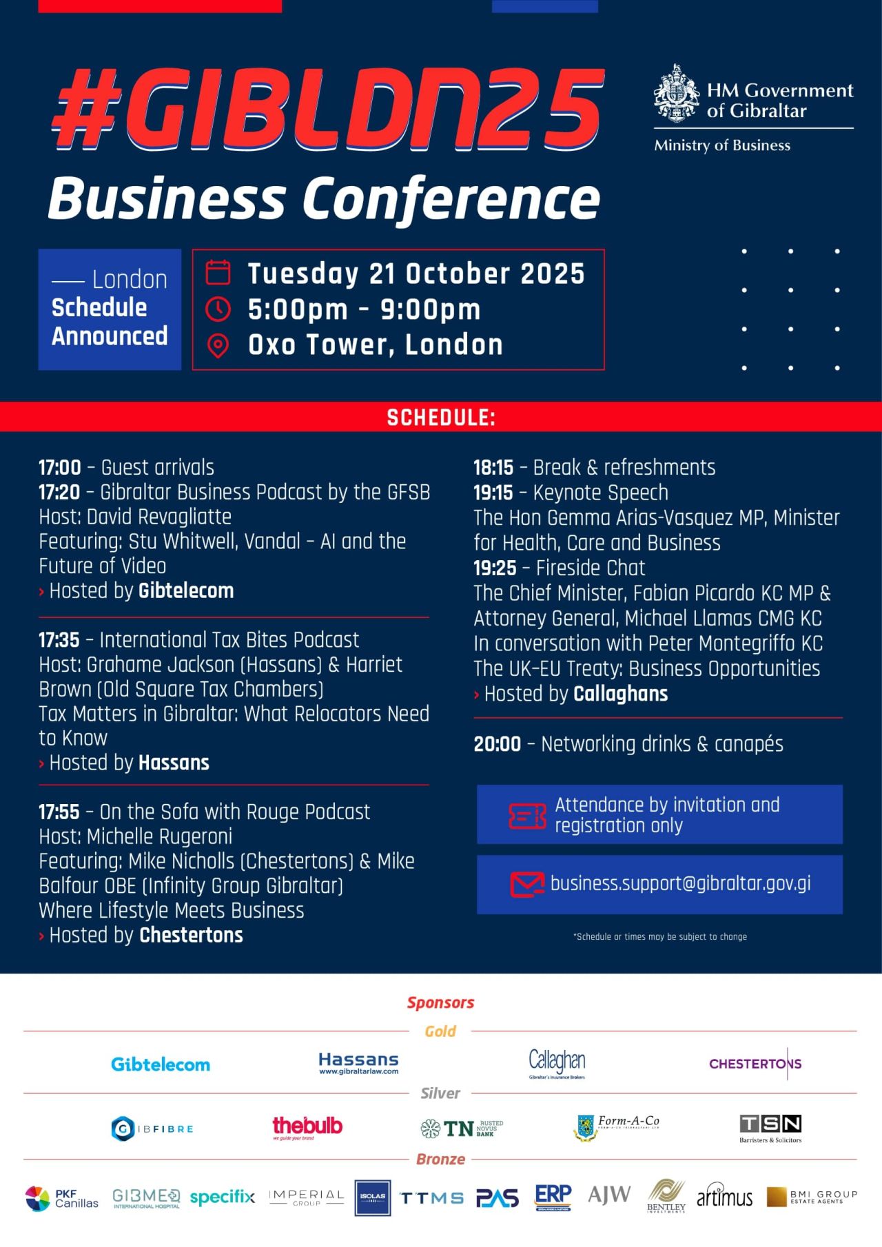 GIBLDN Business Conference In London – Schedule Announced And  Invitations Now Open