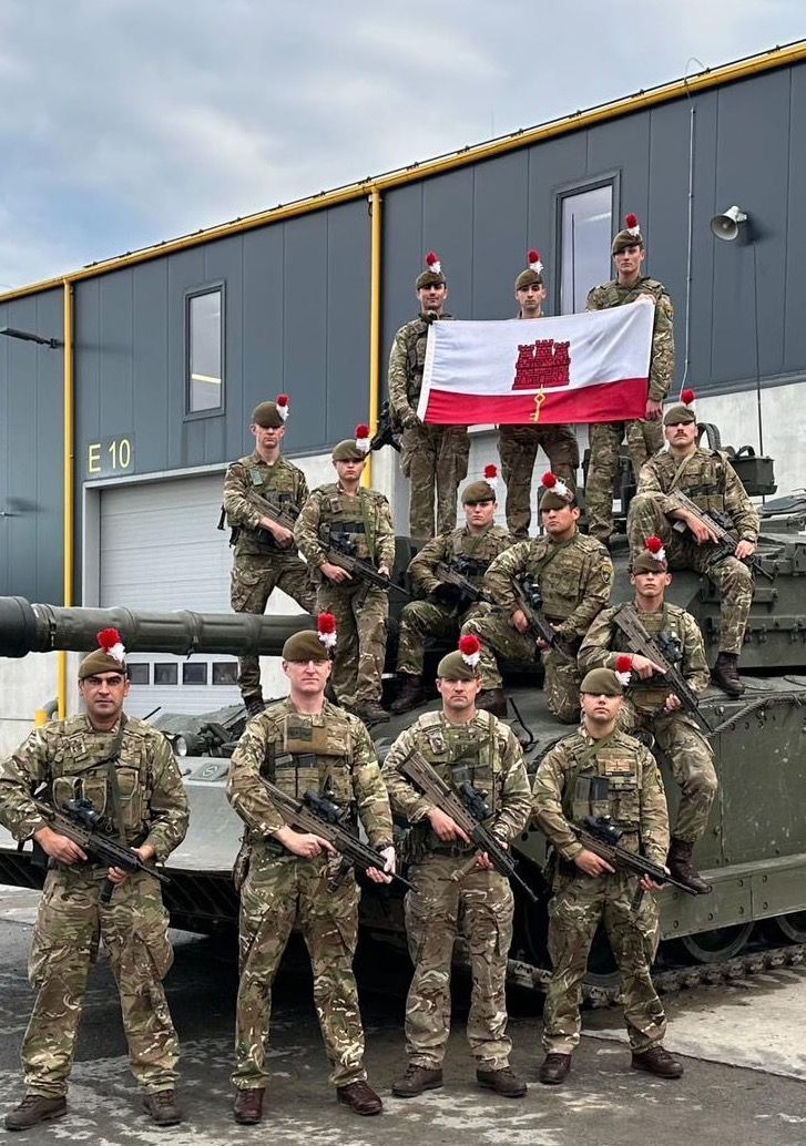 13 Royal Gibraltar Regiment Soldiers Deployed On Operation Cabrit
