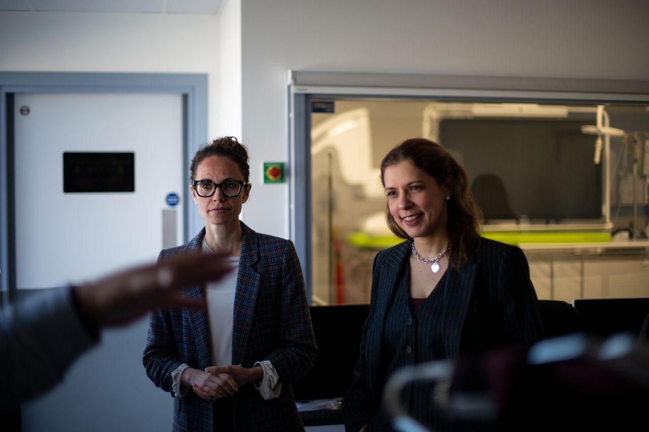 Minister For Health And Shadow Minister For Health Visit Several GHA Departments