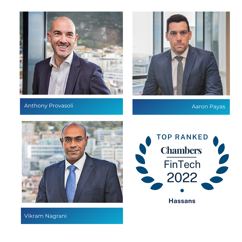 Hassans ranked Tier 1 for fourth year running in Chambers’ FinTech: Professional Advisers Guide