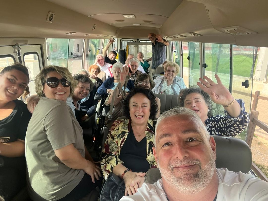 Her Worship Takes Mount Alvernia Residents on Rock Tour