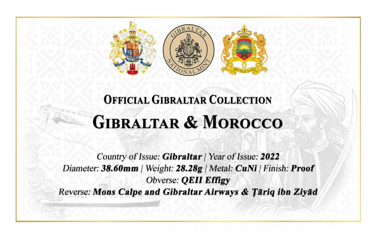 New Coin Range Commemorating Relationship Between Morocco And Gibraltar
