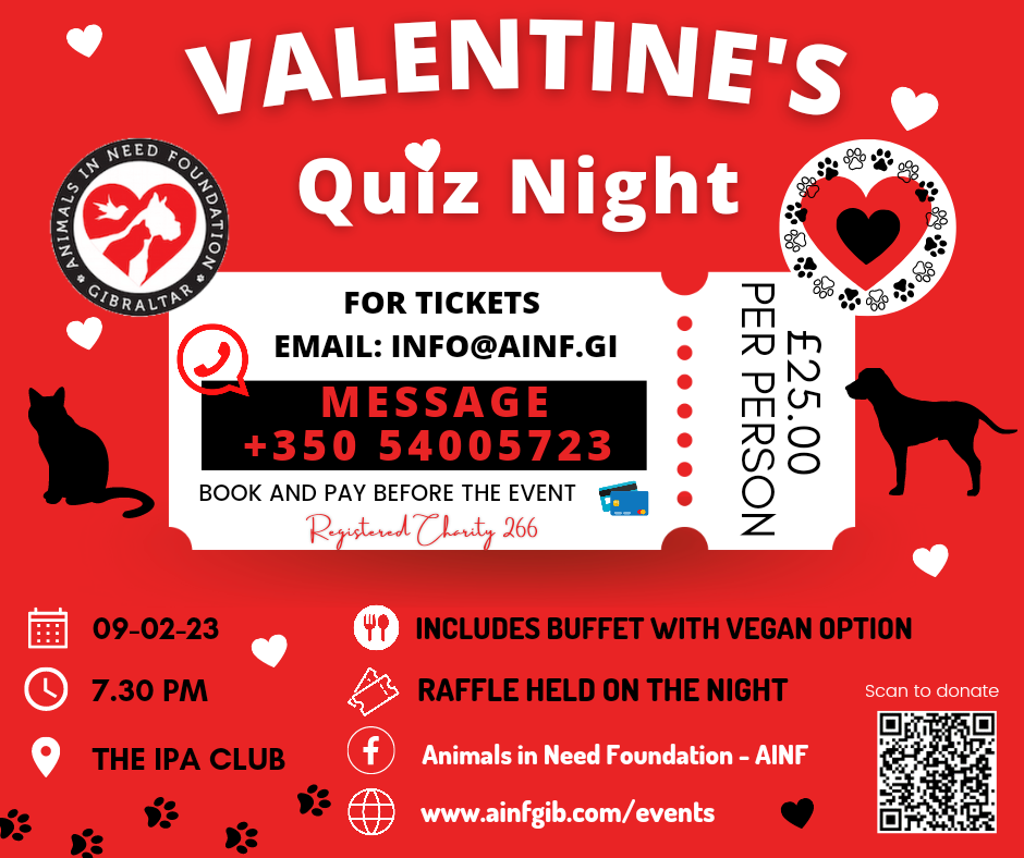AINF Valentines Quiz Night 2023