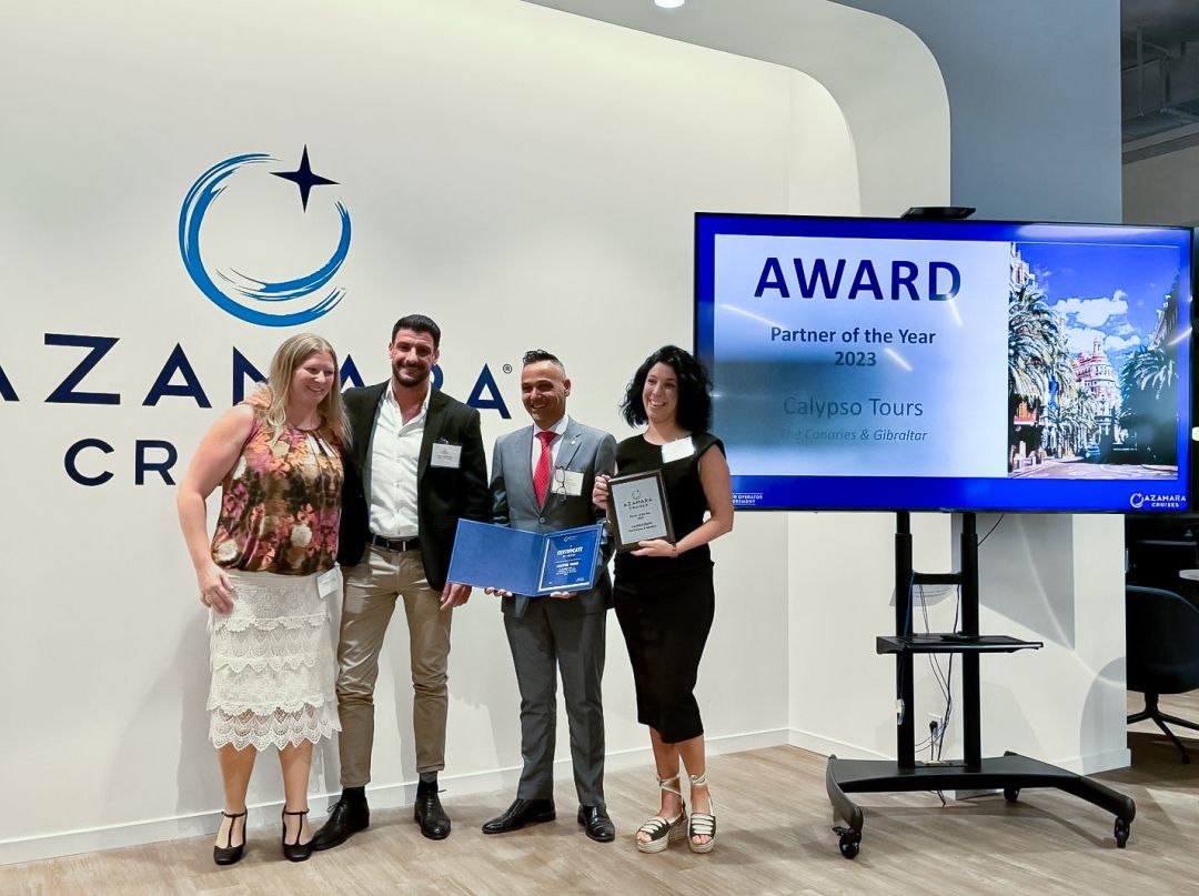 Calypso Tours Wins Top Cruise Industry Award