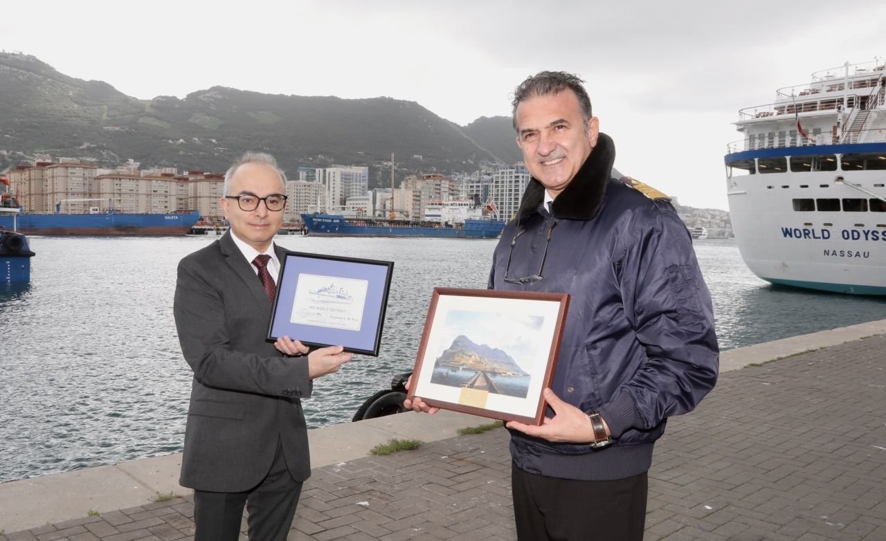 Minister Daryanani Welcomes The World Odyssey On Its Inaugural Call To Gibraltar