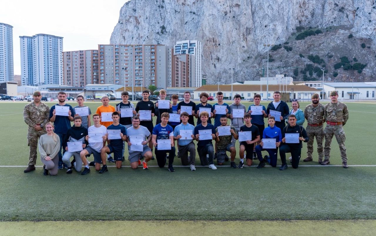 Royal Gibraltar Regiment Hosts Insight Weekend At Devil’s Tower  Camp