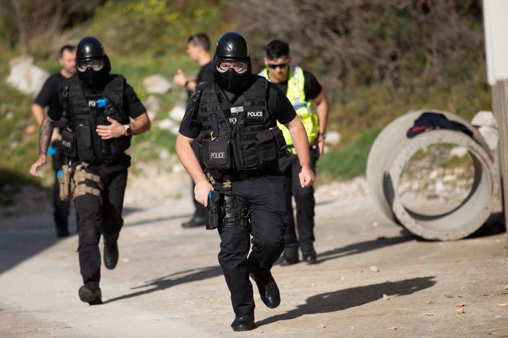 Gibraltar Defence Police Firearms Training