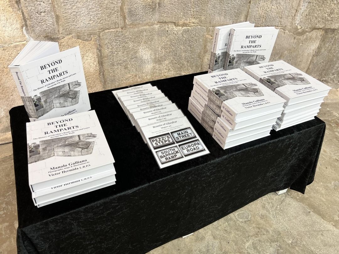 Book Signing Of Beyond The Ramparts: The History Gibraltar’s Roads, Streets And Lanes Beyond The City Walls