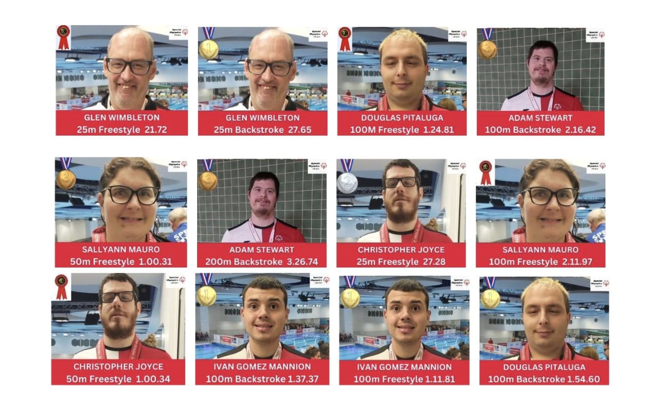 Medal Success In Monaco For Special Olympics Swimmers