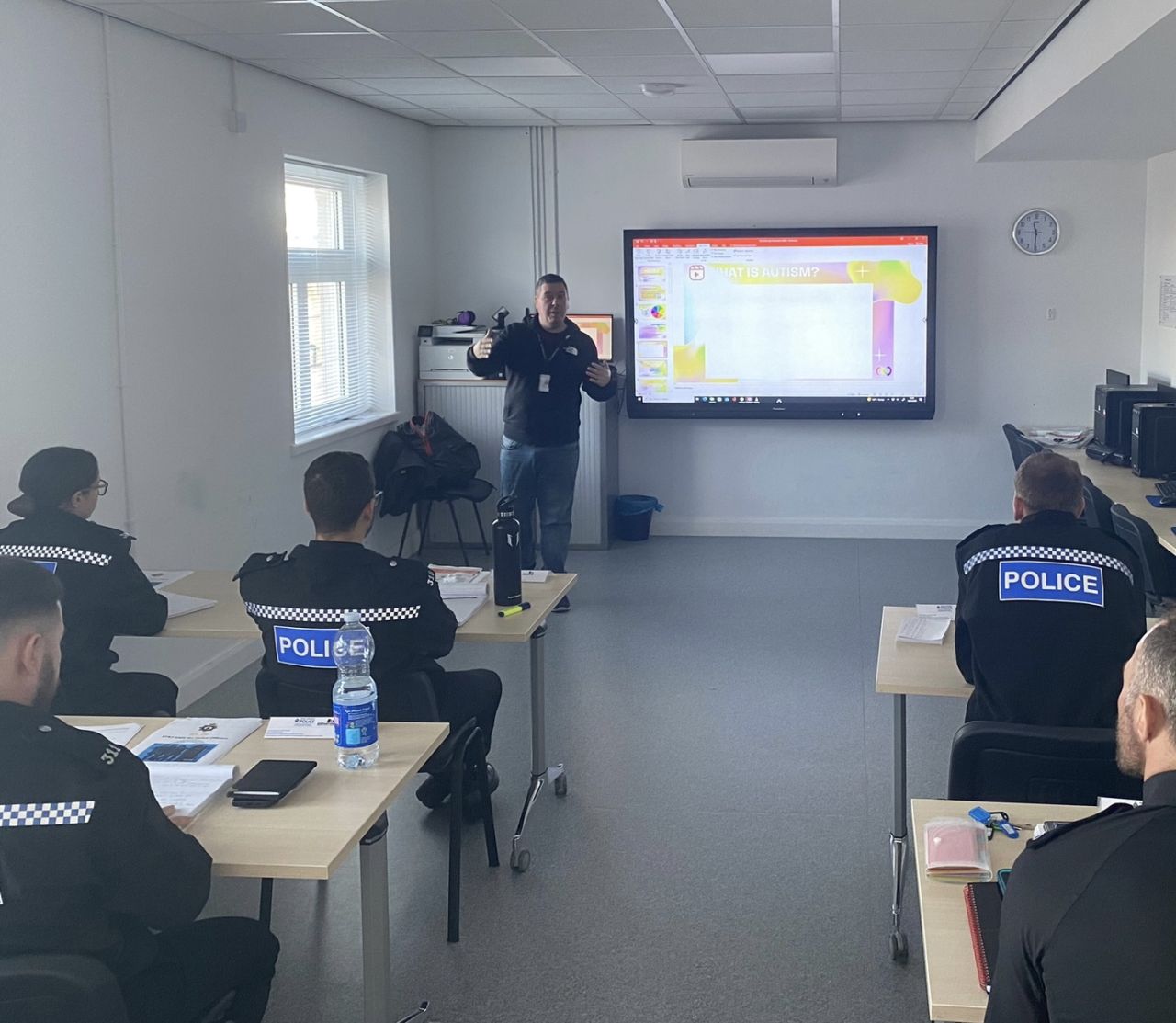 Police Recruits Learn About Neurodiversity