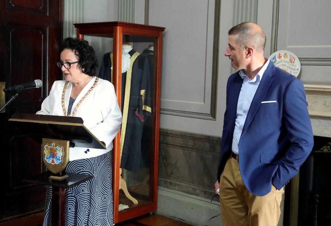 Her Worship Hosts Royal Gibraltar Police