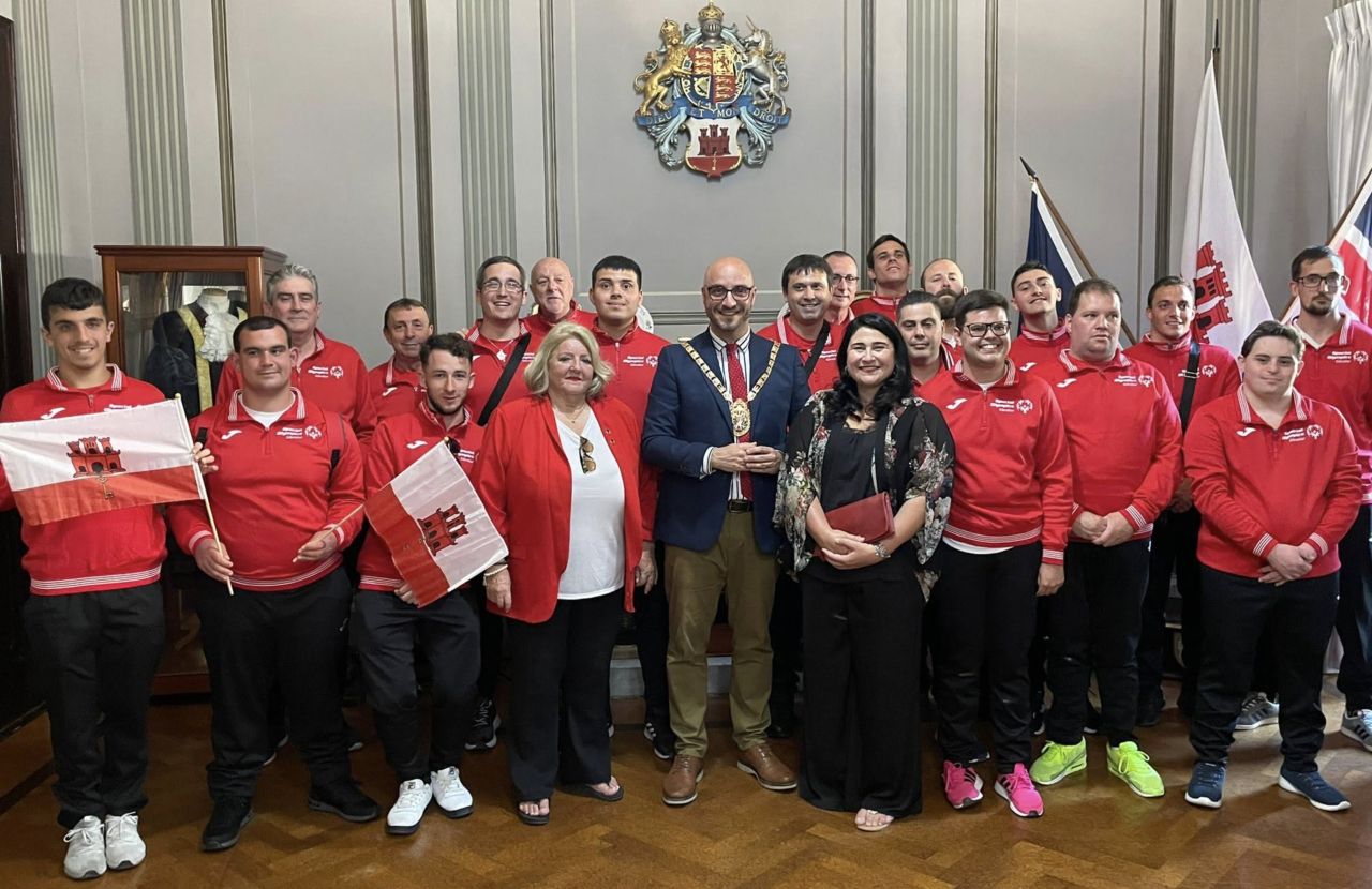 Reception For The Special Olympics Gibraltar Athletes