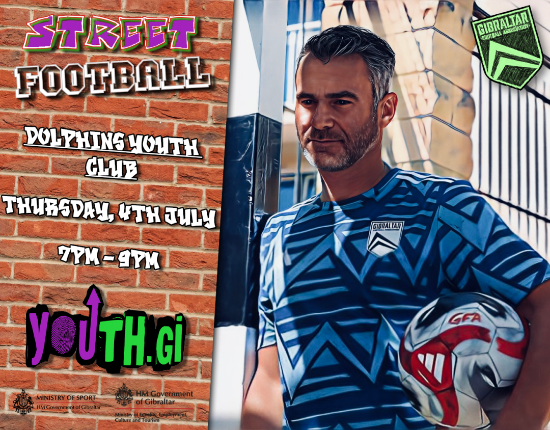 Gibraltar FA launches Street Football Programme in conjunction with the Gibraltar Youth Service and HMGOG
