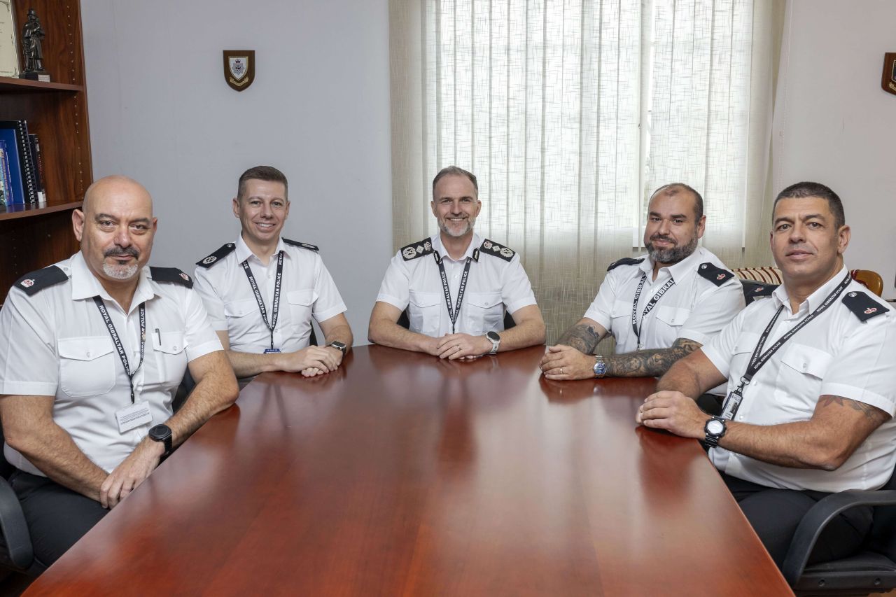 Promotions To The Royal Gibraltar Police Senior Leadership Team