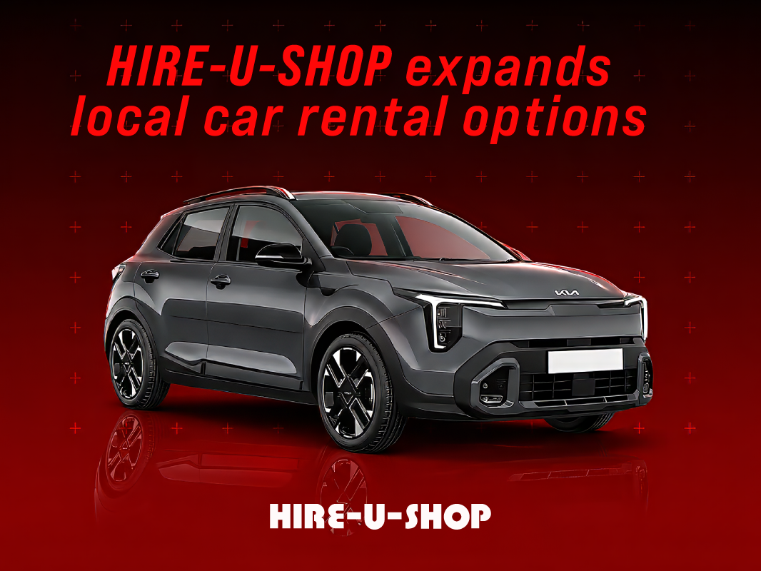 Hire-U-Shop Expands Local Car Rental Options