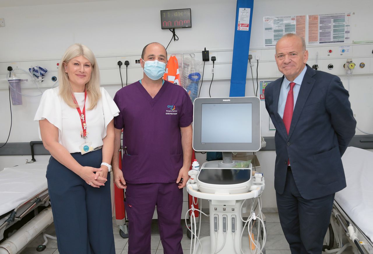 New Ultrasound Machine In A&E