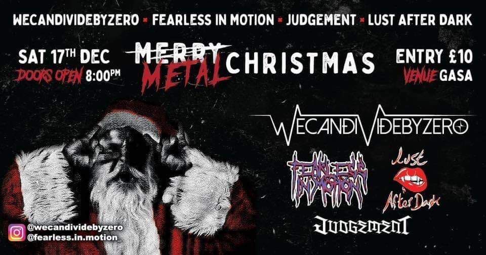 Metal Concert At GASA Clubhouse This Saturday