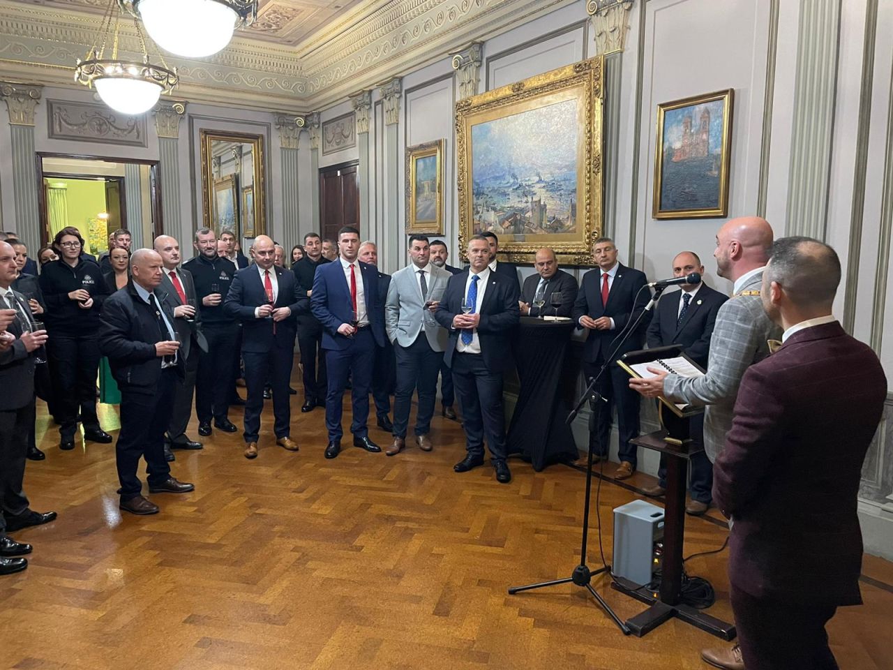 Mayor Hosts Reception for the Essential Services