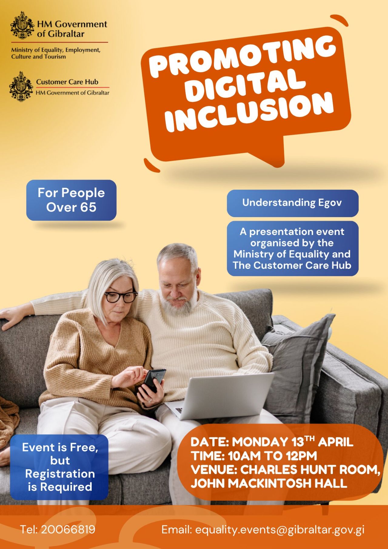 Ministry Of Equality Promotes Digital Inclusion For Older Persons In Collaboration With The Customer Care Hub