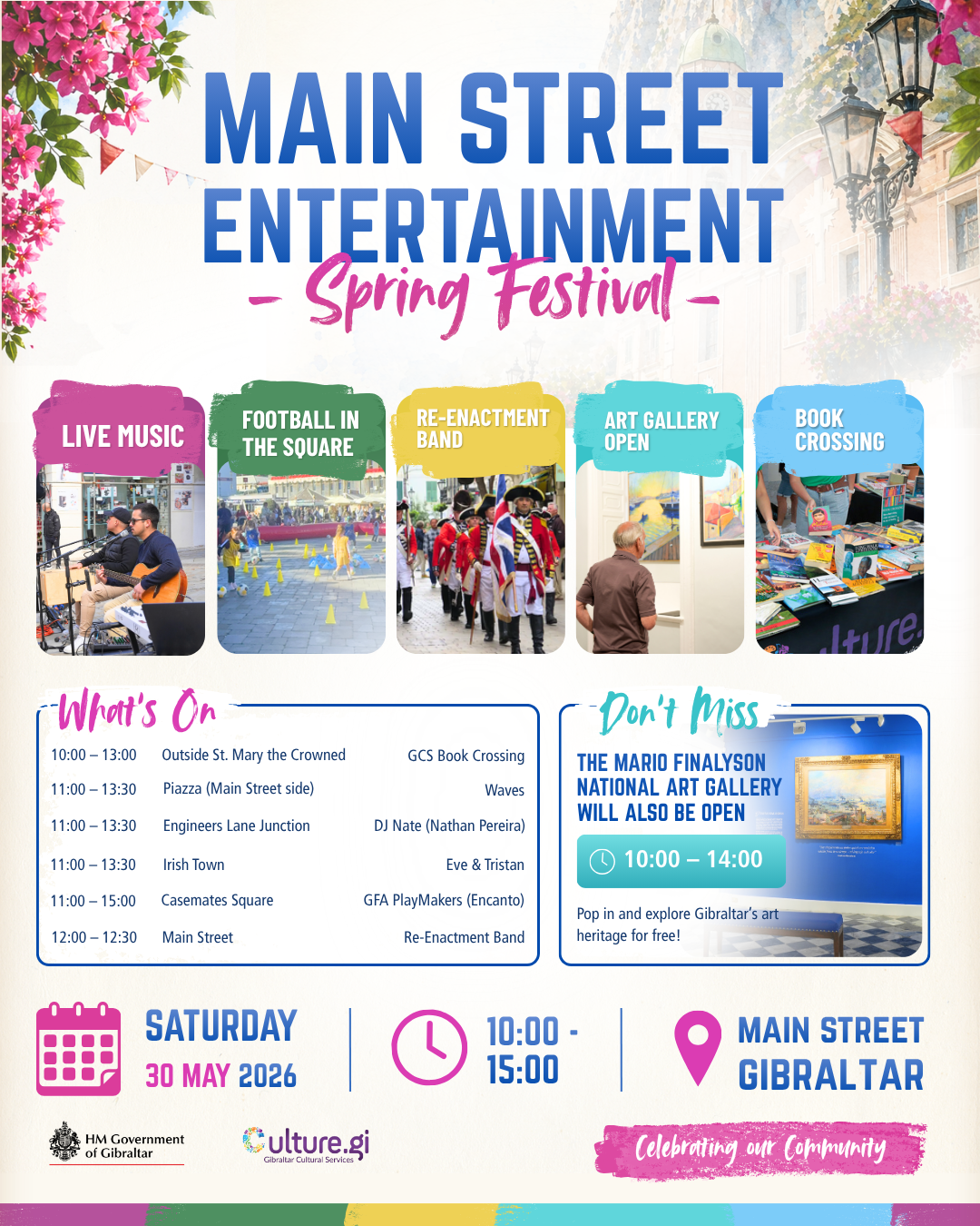 Spring Festival Main Street Entertainment